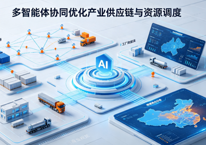 伊金霍洛旗AI 智能体 Geo 优化重塑产业链空间调度体系，打通仓储运输全链路